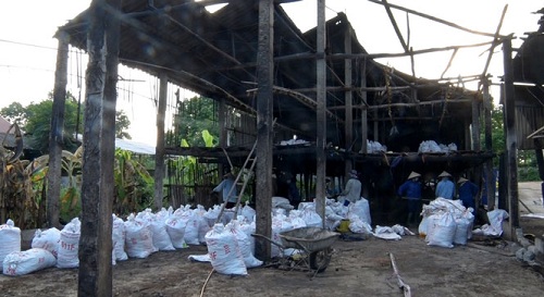 Thái Nguyên cháy trang trại gà thiệt hại gần 600 triệu đồng